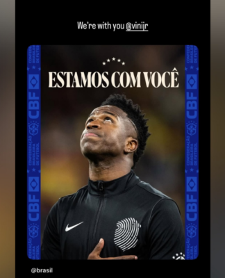 Lewis Hamilton manifesta solidariedade a Vini Jr. após brasileiro denunciar racismo