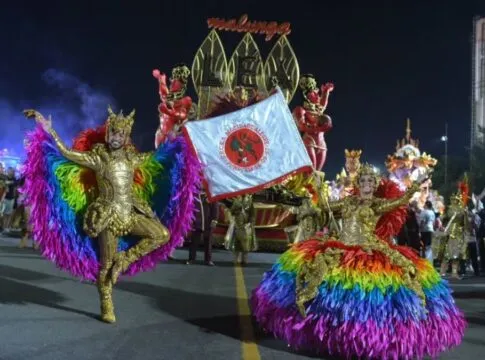 Desfile da Mocidade Alegre no Carnaval de São Paulo 2026