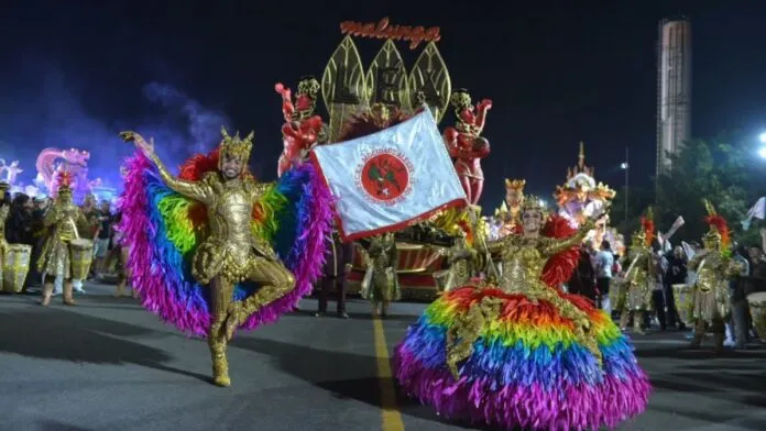 Desfile da Mocidade Alegre no Carnaval de São Paulo 2026