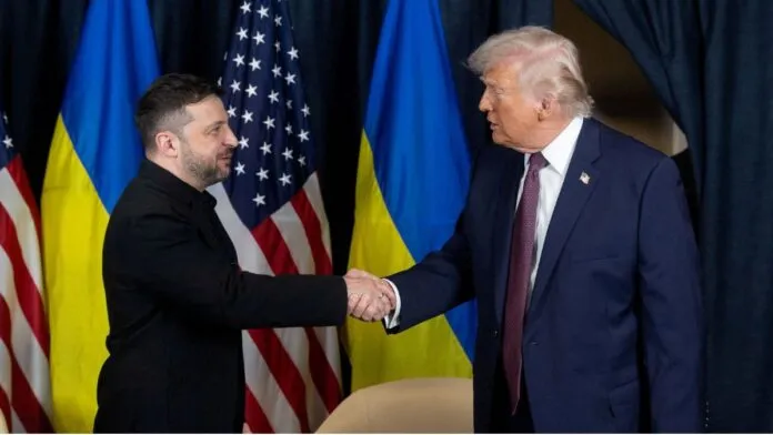 Trump pressiona Zelensky para “fechar acordo” com Putin