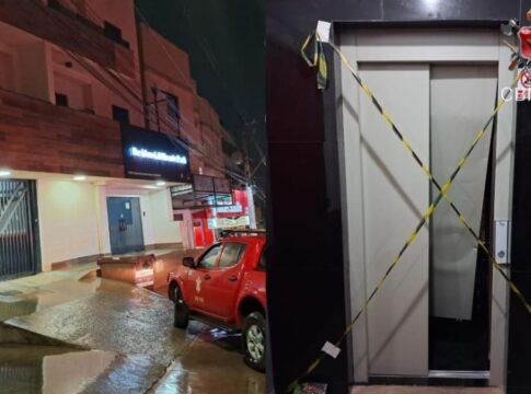 Elevador com oito pessoas despenca em prédio no Distrito Federal
