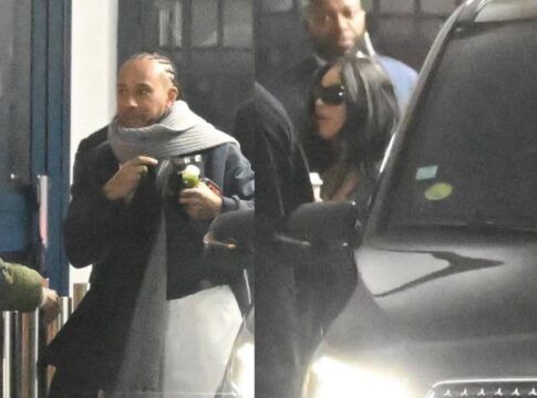 Lewis Hamilton e Kim Kardashian são flagrados juntos em hotel de luxo na Inglaterra