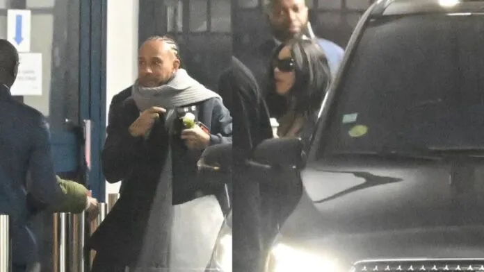 Lewis Hamilton e Kim Kardashian são flagrados juntos em hotel de luxo na Inglaterra
