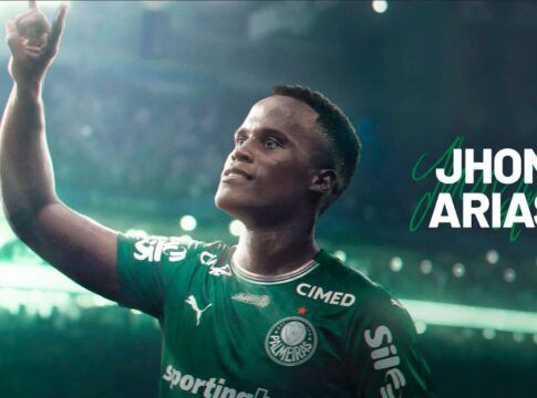 Jhon Arias embarca para o Brasil; veja quando será a estreia pelo Palmeiras