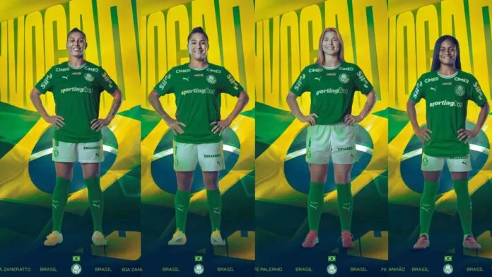 Campeãs da Supercopa, jogadoras do Palmeiras são convocadas para Seleção