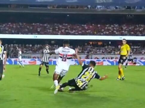 Árbitro de San-São, Gabriel Menino e Alexandre Mattos são denunciados pelo TJD-SP