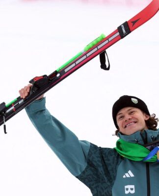 Lucas Pinheiro cai na primeira descida e perde chance de nova medalha no slalom