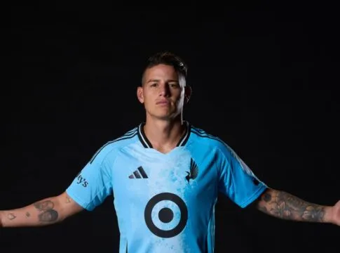 James Rodríguez é apresentado no Minnesota United e mira a Copa do Mundo com a Colômbia