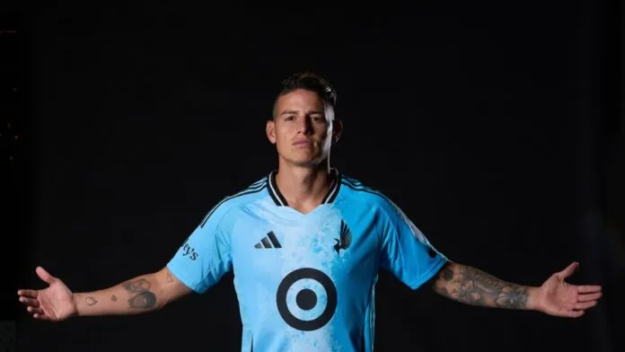 James Rodríguez é apresentado no Minnesota United e mira a Copa do Mundo com a Colômbia