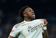 Vini embala nova sequência de jogos sem ser substituído na “Era Arbeloa”