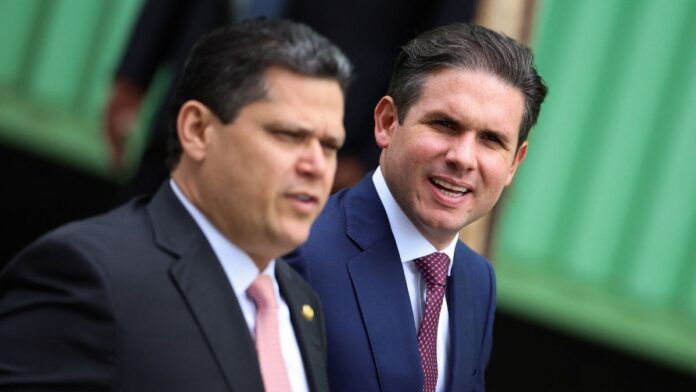 Alcolumbre exalta autonomia do Congresso e Motta defende poder de destinar emendas