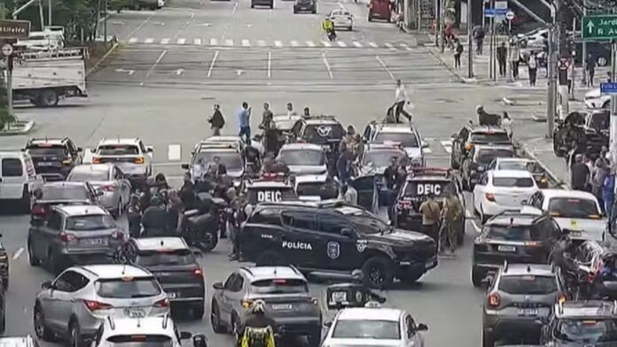 Tiroteio na Avenida Faria Lima deixa um morto e quatro feridos