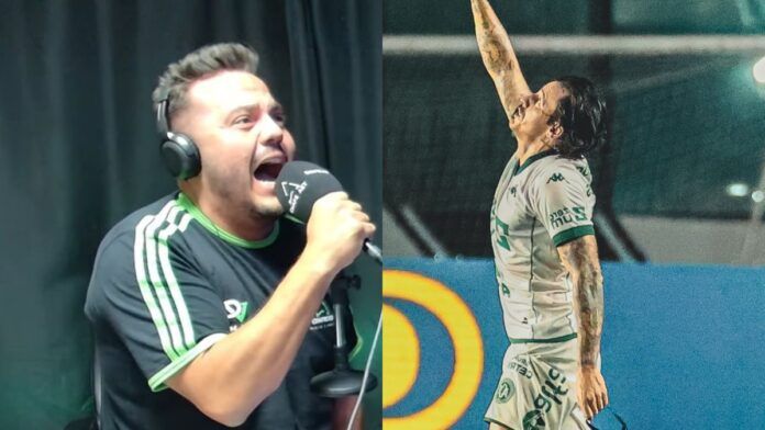 Narrador viraliza após “profetizar” gol de empate da Chapecoense contra o Vasco