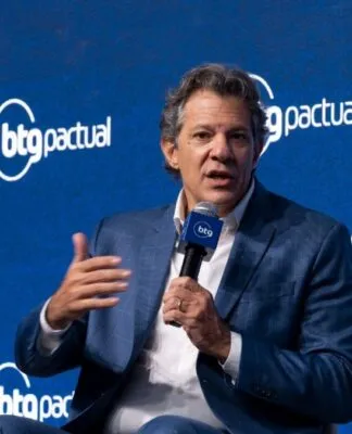 Haddad critica atual nível do juro real no Brasil e diz que é importante “cuidar” do BC