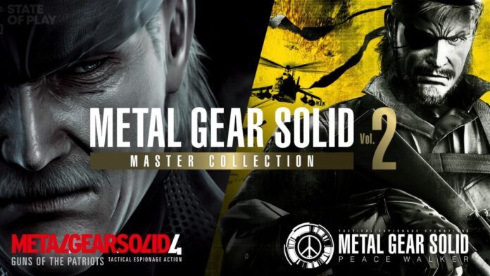 Konami confirma que Metal Gear Solid: Master Collection Vol. 2 chegará em agosto
