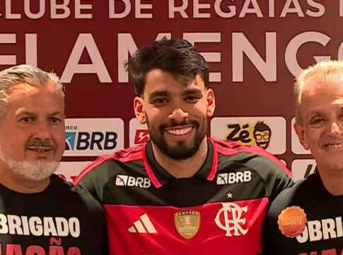 Paquetá é apresentado como novo reforço do Flamengo: “Eu cresci aqui, é a minha casa”