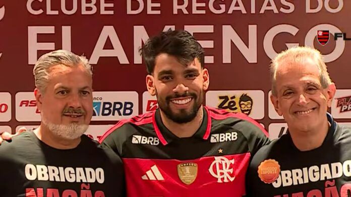 Paquetá é apresentado como novo reforço do Flamengo: “Eu cresci aqui, é a minha casa”