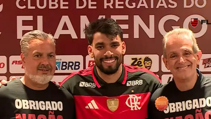 Paquetá é apresentado como novo reforço do Flamengo: “Eu cresci aqui, é a minha casa”