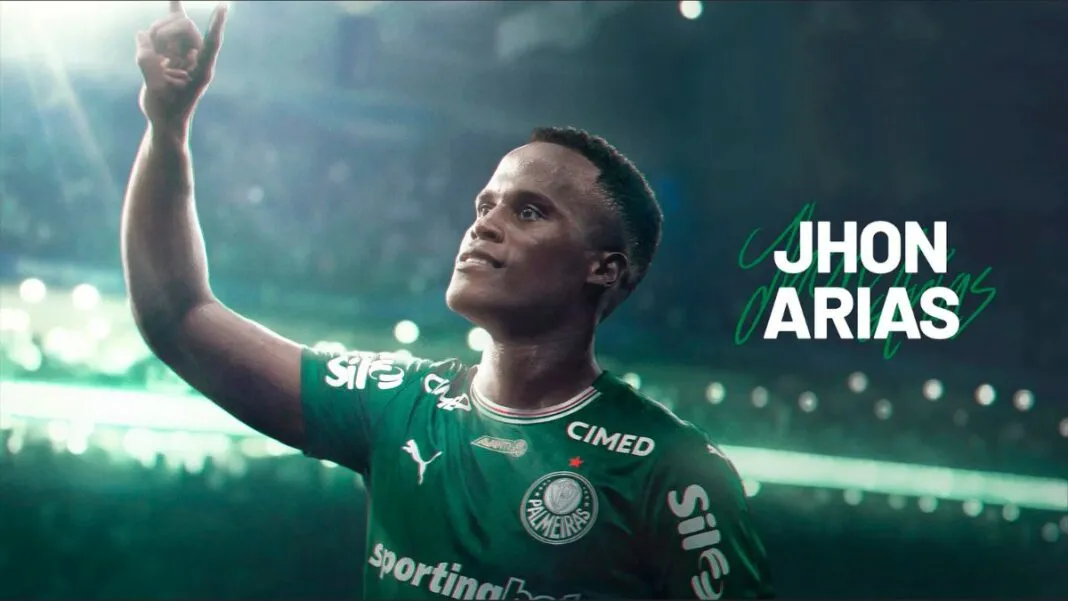 Jhon Arias no Palmeiras