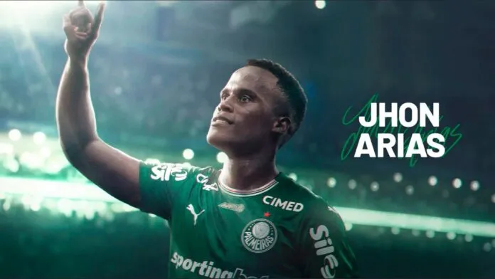 Jhon Arias no Palmeiras