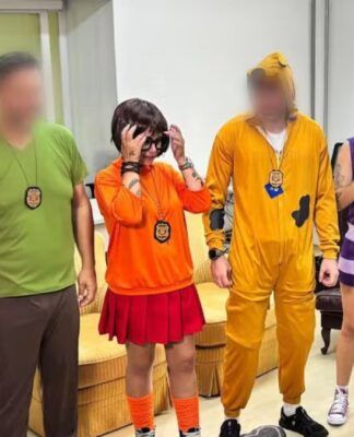 Policiais fantasiados de Scooby-Doo prendem trio que furtava celulares em bloco de Carnaval em SP