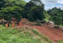 Deslizamento em Eugenópolis (MG)