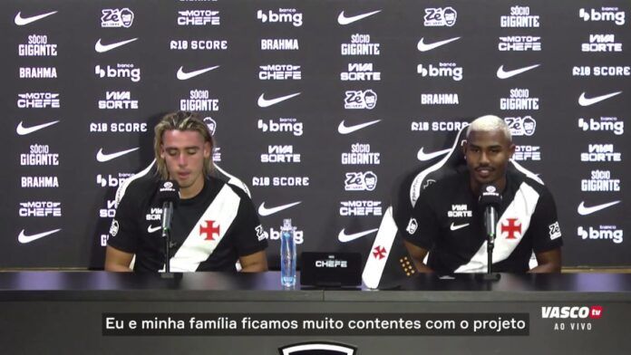 Novo reforço do Vasco comete gafe ao exaltar torcida; confira