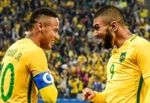 Neymar e Gabigol Seleção