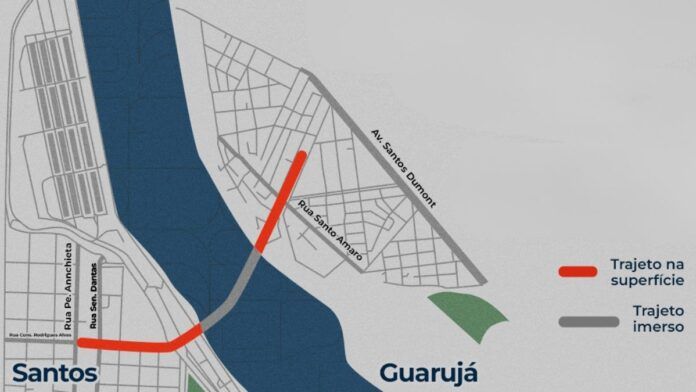 “Cidade é Sua” explica os avanços e desafios da construção do Túnel Santos-Guarujá