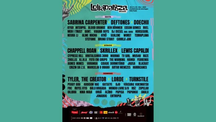 Lollapalooza divulga palcos dos artistas de 2026 e transporte oficial; confira