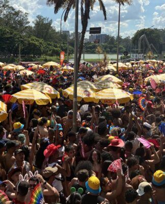 Multidão no bloco da Pabllo