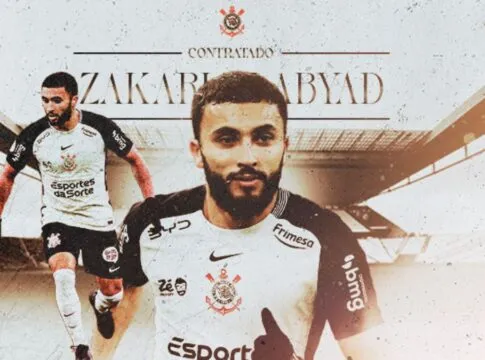 O Corinthians oficializou o meia marroquino Zakaria Labyad até o fim de 2026