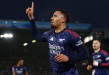 Gabriel Jesus disse ainda sonhar com chance na Copa do Mundo em meio à boa fase que vive no Arsenal, da Inglaterra