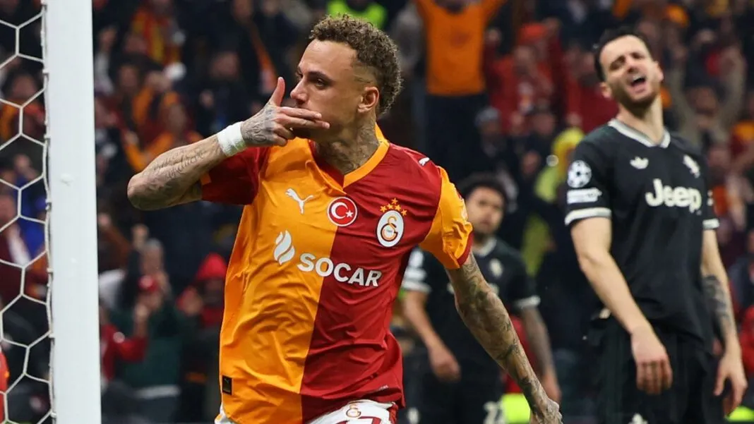 Em jogo válido pelos playoffs da Champions League, o Galatasaray venceu a Juventus por 5 a 2