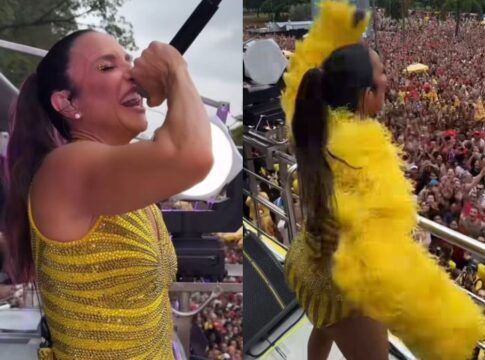 Ivete arrasta multidão em show no Ibirapuera. (Foto: reprodução/Instagram/Ivete Sangalo)