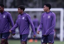 Wendel é lateral-esquerdo e pertence à geração de atletas nascidos em 2009 do Corinthians