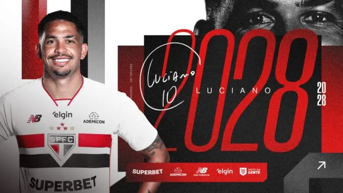 Luciano até 2028 (ou 2029): números do camisa 10 impressionam