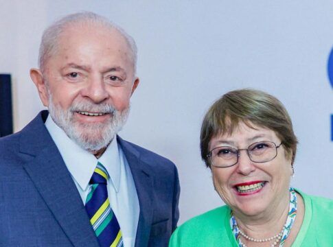 Lula declara apoio à candidatura de Bachelet para Secretaria-Geral da ONU