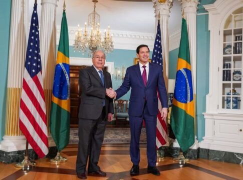 Mauro Vieira e Marco Rubio discutem comércio e segurança em conversa telefônica