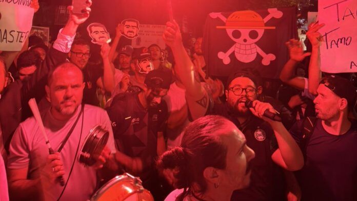 MBL volta a protestar contra o Master e cobra prisão de Vorcaro e ministros do STF