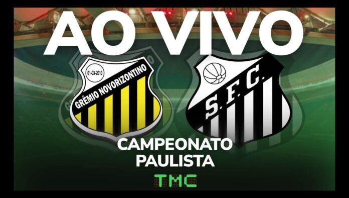 Montagem de Novorizontino x Santos