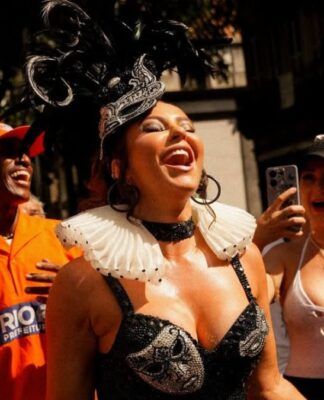 Paolla Oliveira no Cordão da Bola Preta 2026