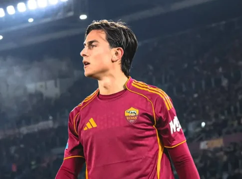 Paulo Dybala, atacante argentino da Roma-ITA