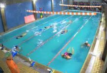 Piscina onde seis pessoas foram intoxicadas em São Paulo