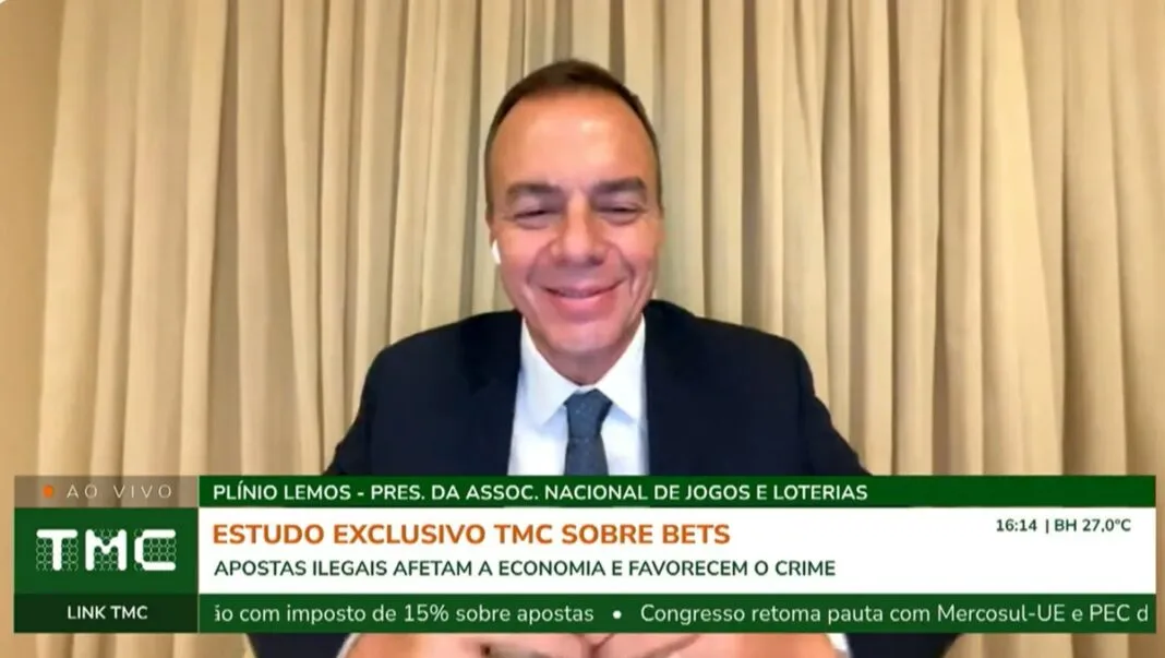 Plínio Lemos, presidente da Associação Nacional de Jogos e Loterias (ANJL)