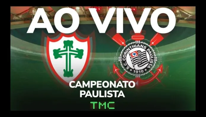 Montagem de Portuguesa x Corinthians