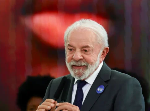 O presidente Luiz Inácio Lula da Silva