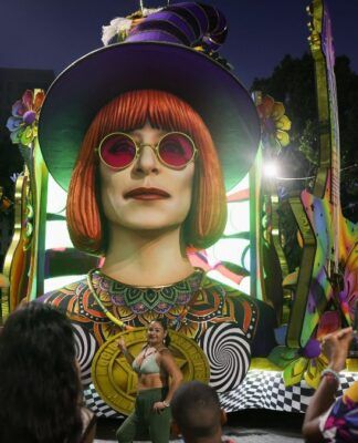 Rita Lee é homenageada no Carnaval do Rio 2026