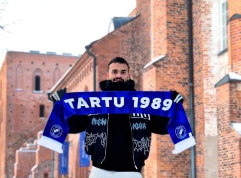 Thomas Lisboa, que estourou idade para atuar na base do Corinthians, assinou com o JK Tammeka, da Estônia