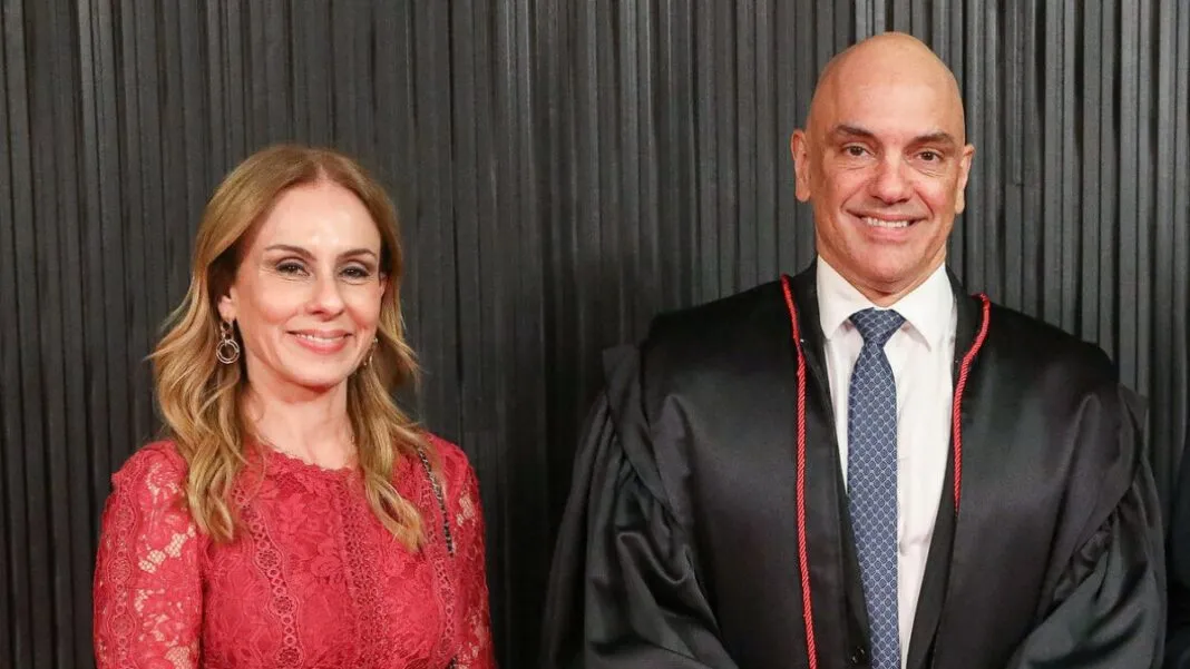 Viviane Barci e Alexandre de Moraes
